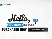 Tablet Screenshot of custom4you.com